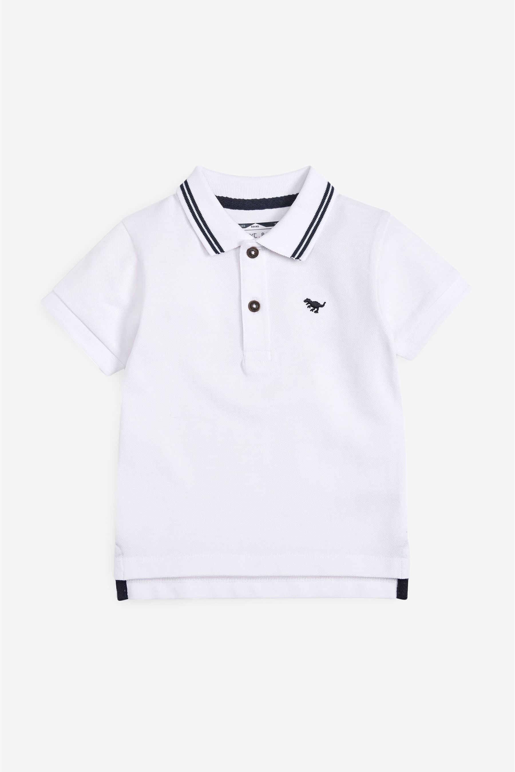 Buy Short Sleeve Plain Polo Shirt (3mths-7yrs) from the Next UK online shop