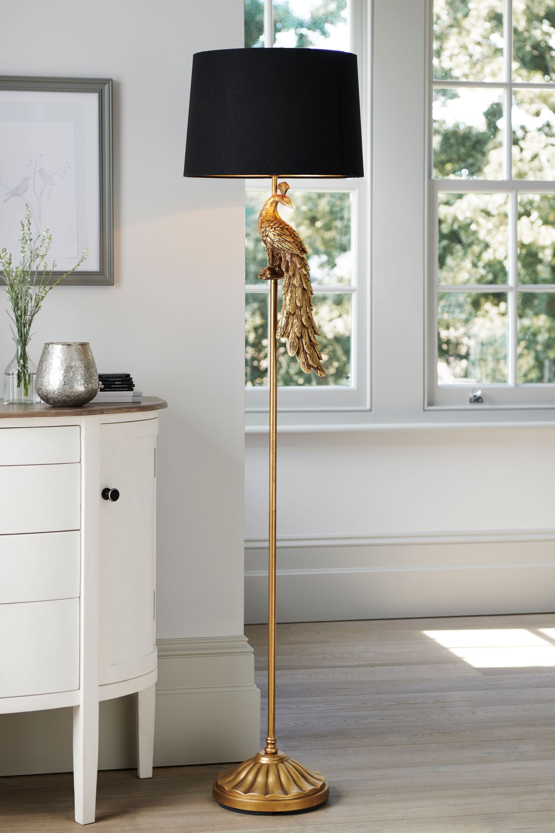 Peacock hot sale lamp next