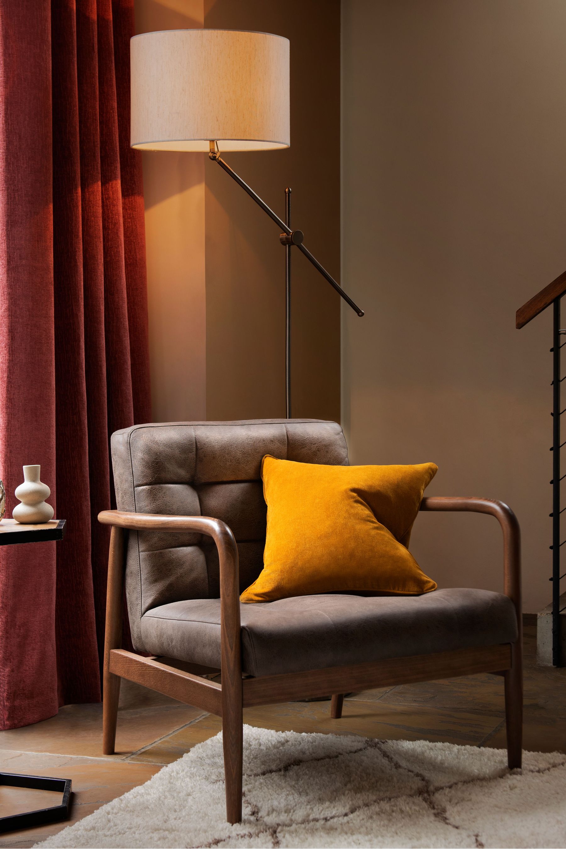 Next leather outlet armchair