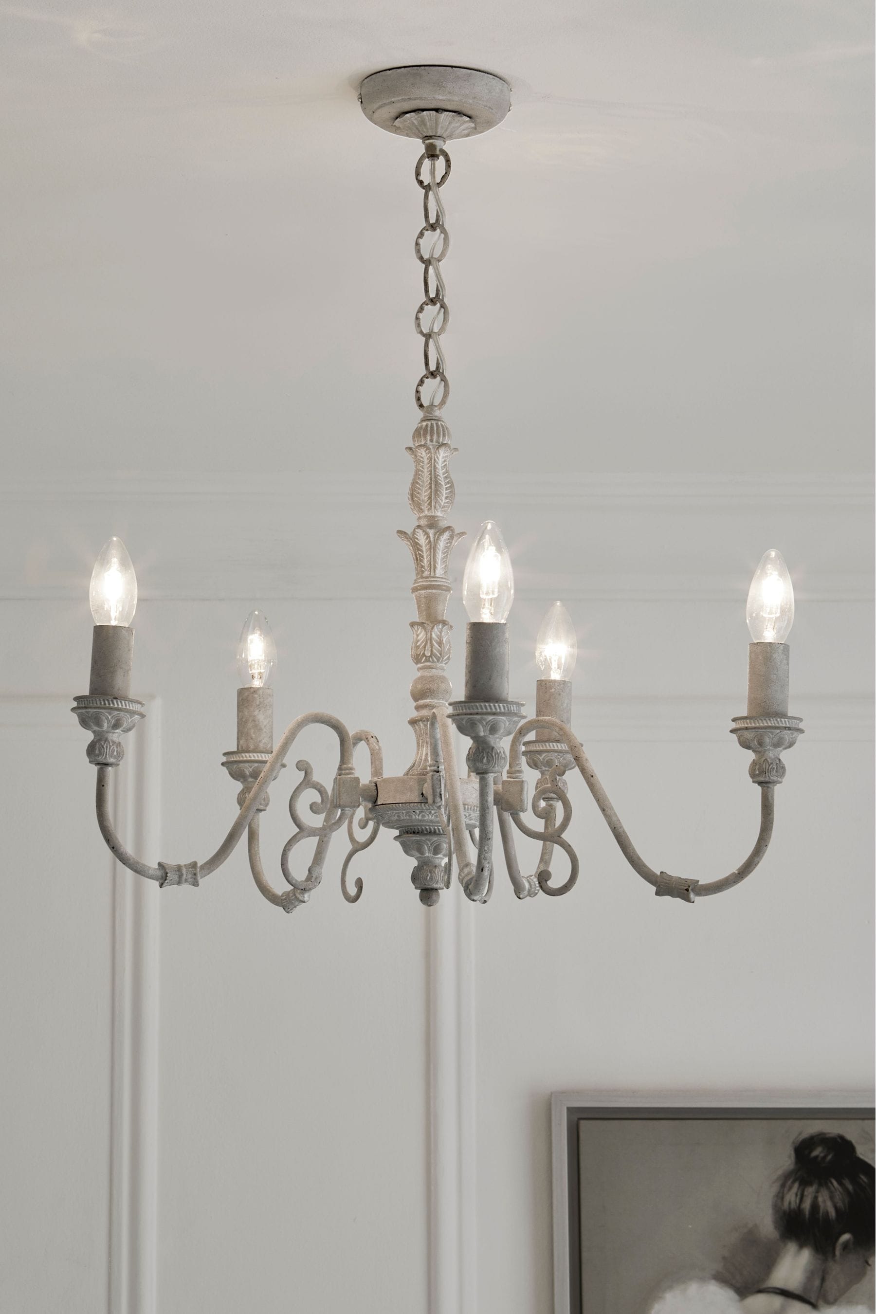 Next 5 light shop chandelier