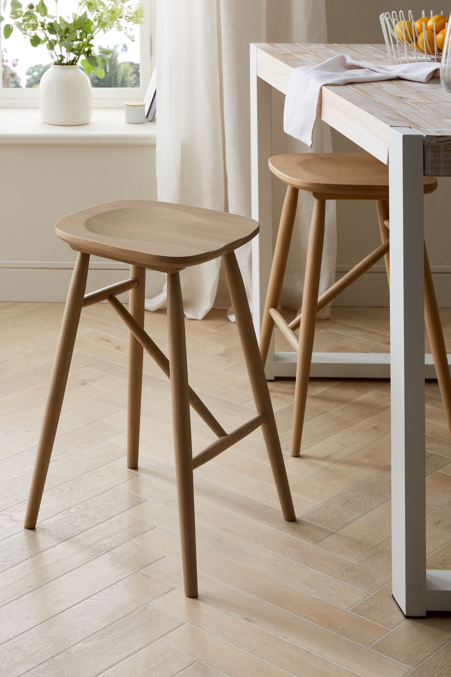 Oak kitchen bar stools sale