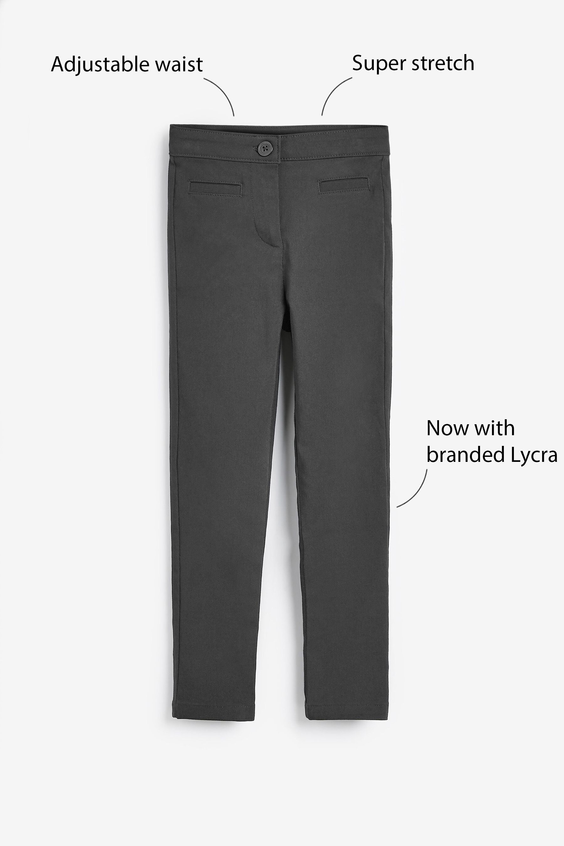Super skinny hot sale charcoal trousers