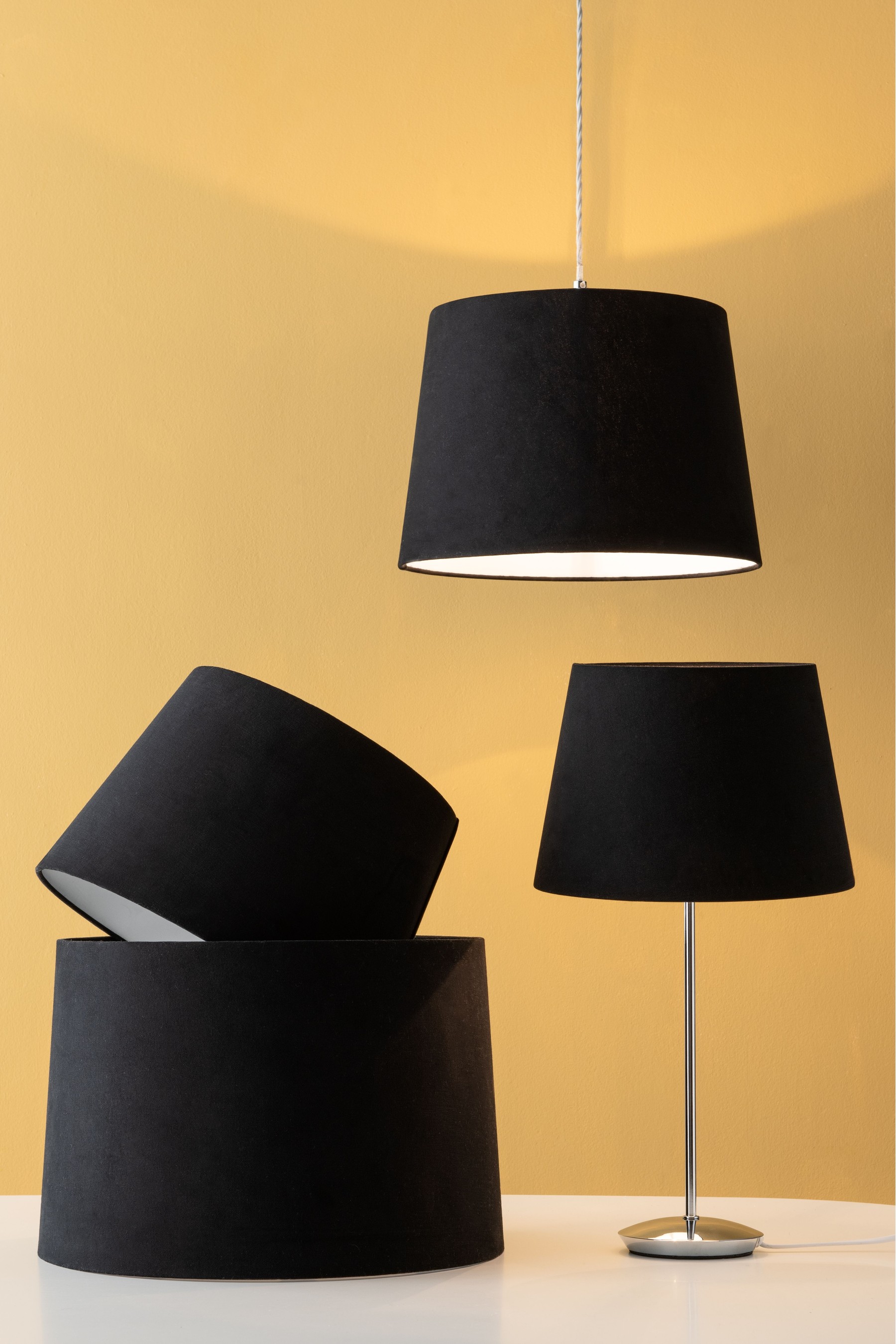 Black Lamp Shade