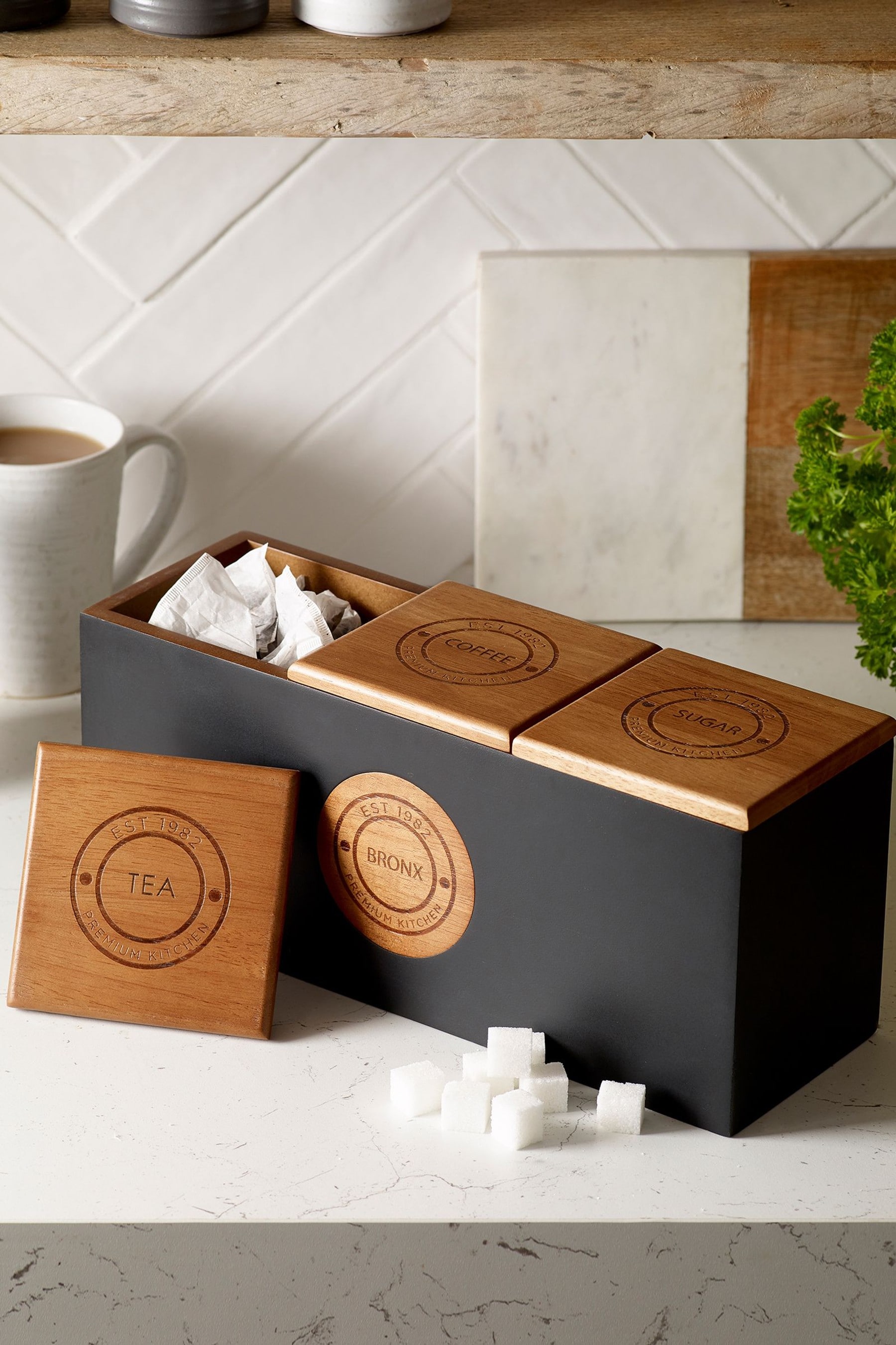 Next tea and coffee caddies discount
