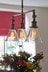 Laura Ashley Brass Isaac 3 Light Bar Pendant Ceiling Light