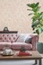 Chalk Pink Oriental Garden Pearlescent Wallpaper Wallpaper