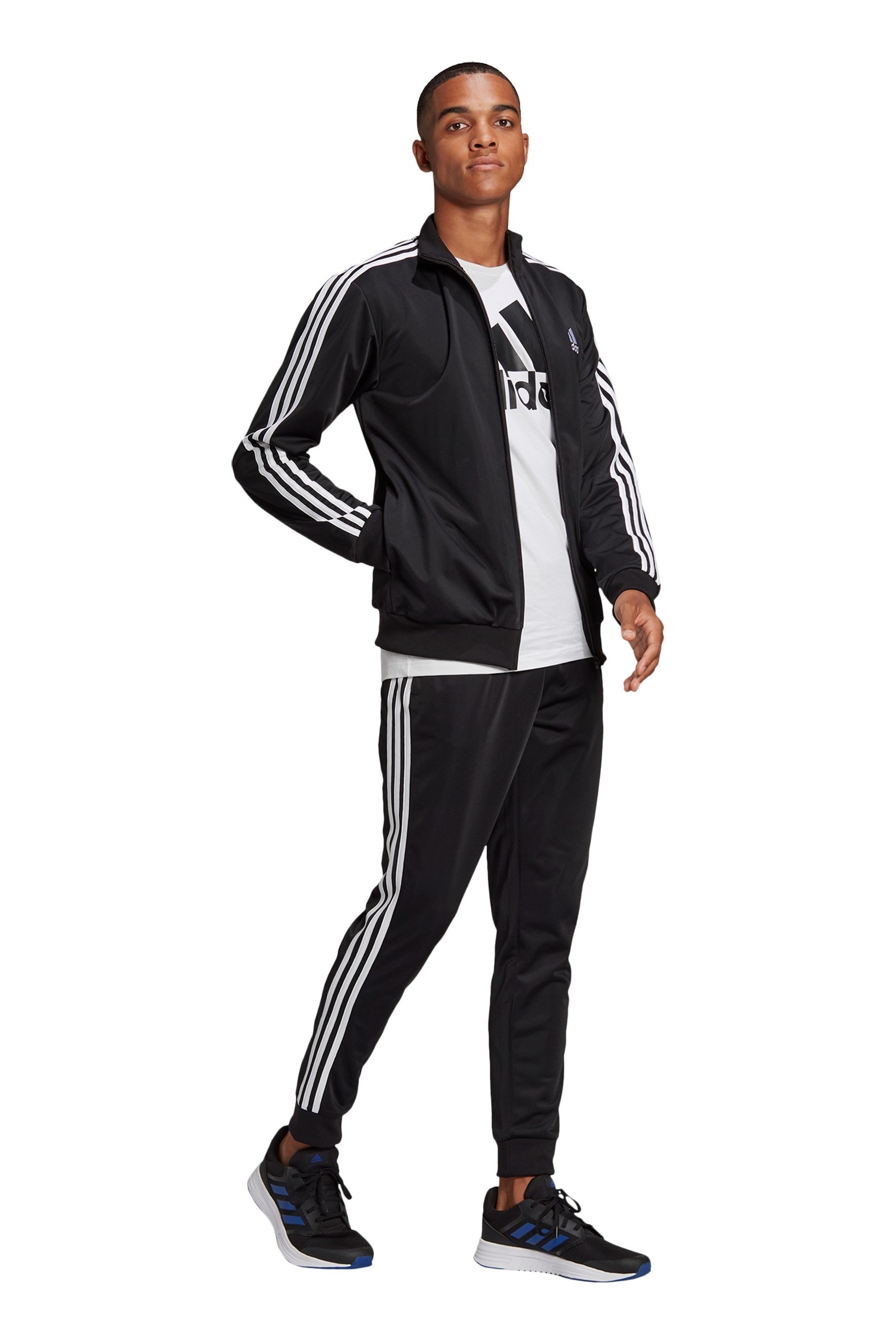 adidas three stripes tracksuit