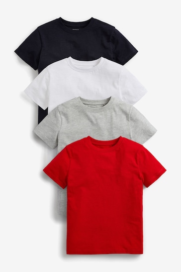 Rot-weißes Rundhals Sweatshirt für Kinder von