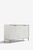 Mode White Gloss Textured Large Sideboard