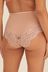 Black/Nude High Rise Tummy Control Lace Knickers 2 Pack