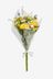 Yellow/Pink Artificial Floral Bouquet
