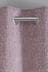 Mauve Purple Heavyweight Chenille Eyelet Lined Curtains