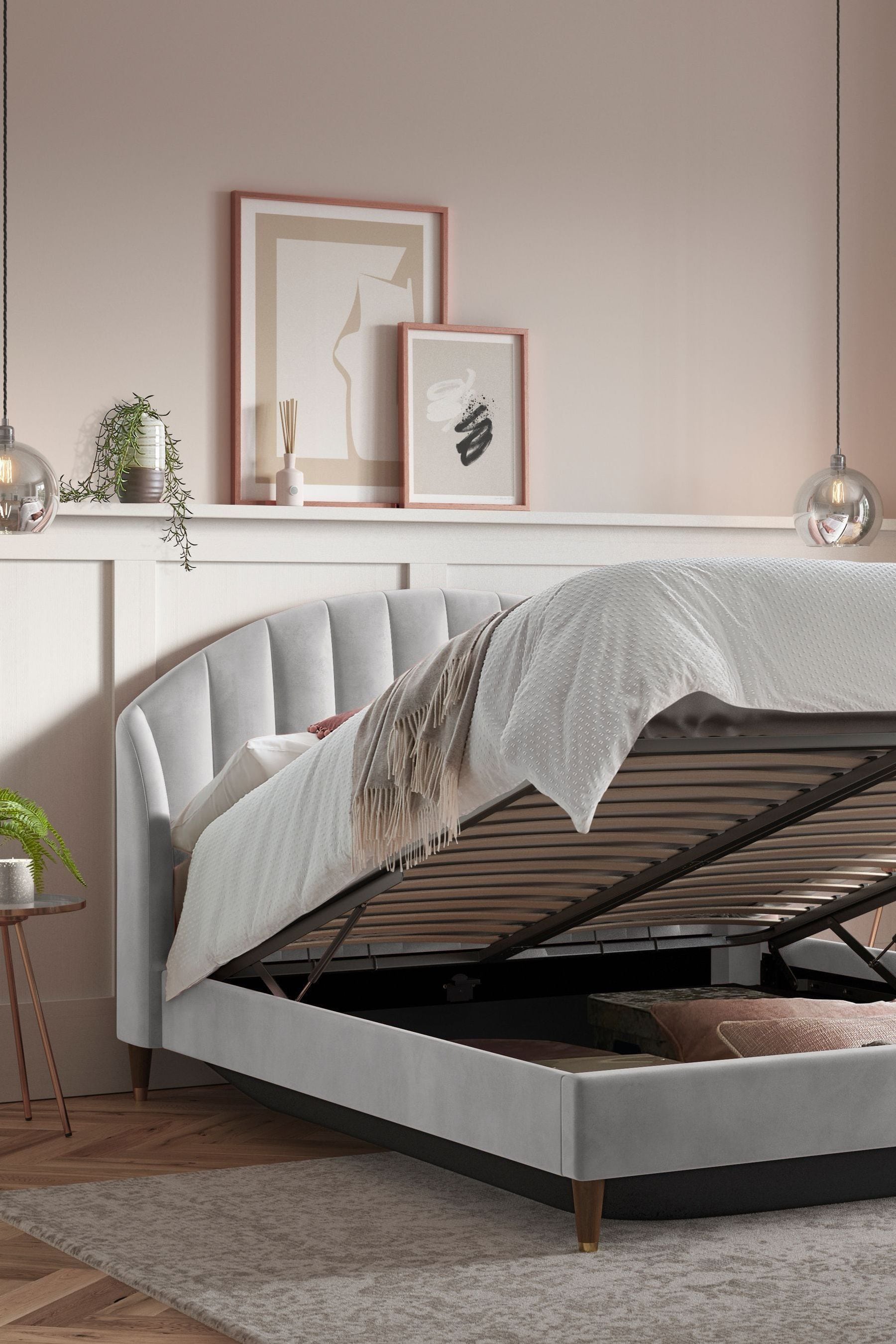 Stella ottoman hot sale storage bed