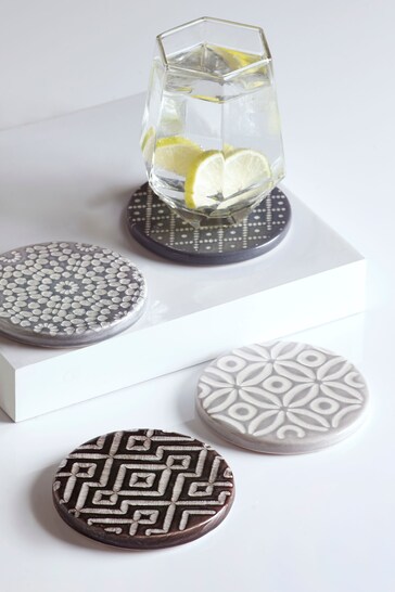 Buy Set of 4 Ceramic Coasters from the Next UK online shop