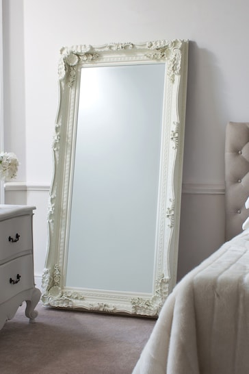 Gallery Home Cream Oxford Leaner Mirror