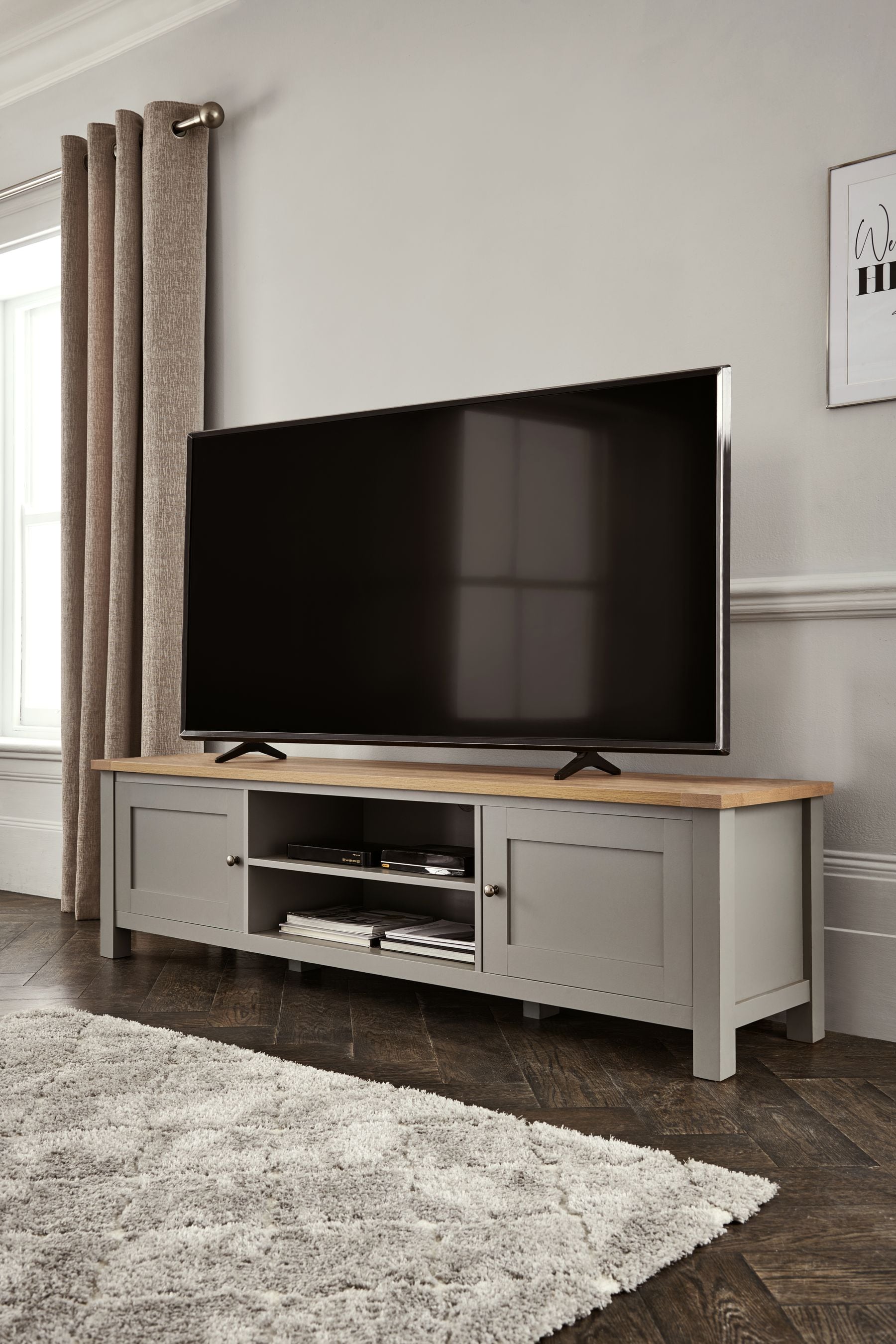 Next malvern clearance tv unit cream