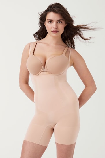 SPANX® Firm Control Oncore Open Bust Mid Thigh Bodysuit