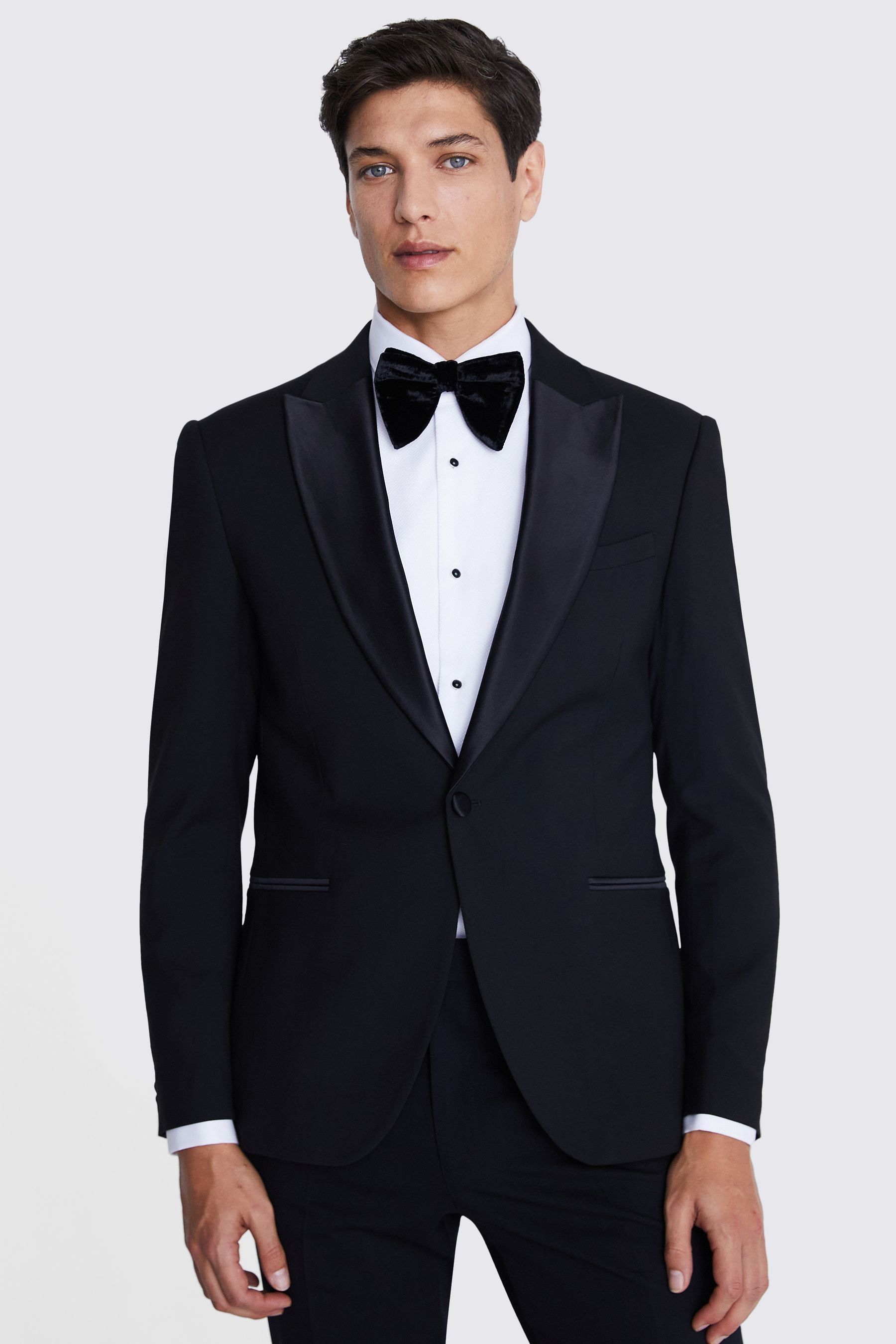 Buy Moss Black Slim Fit Dress Jacket From The Next Uk Online Shop