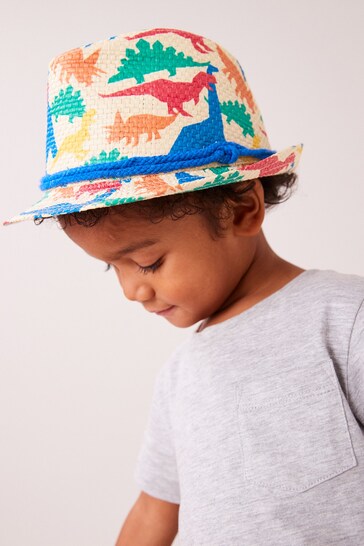 Rainbow Dinosaur Trilby Hat (1-16yrs)