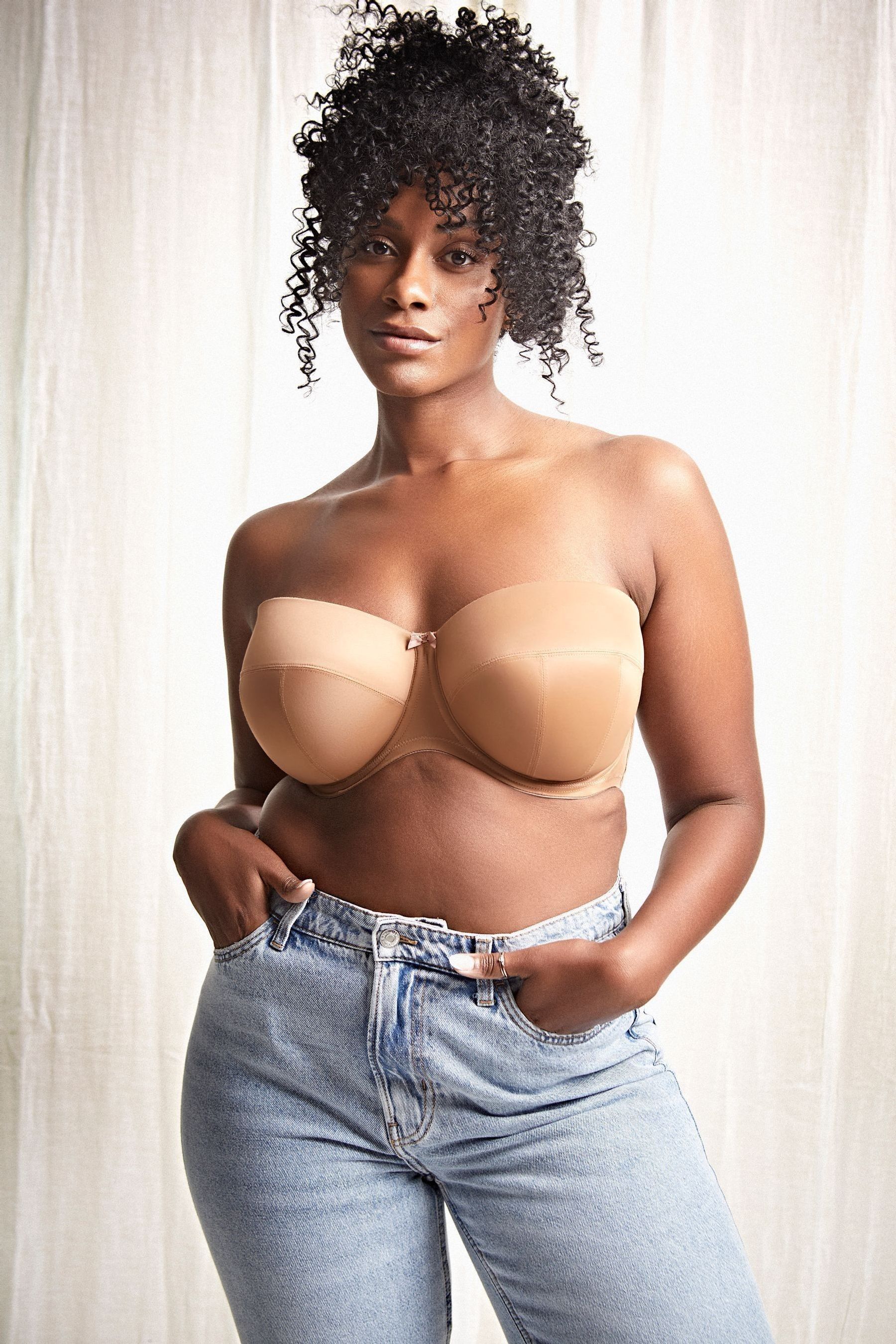 Wired online strapless bra