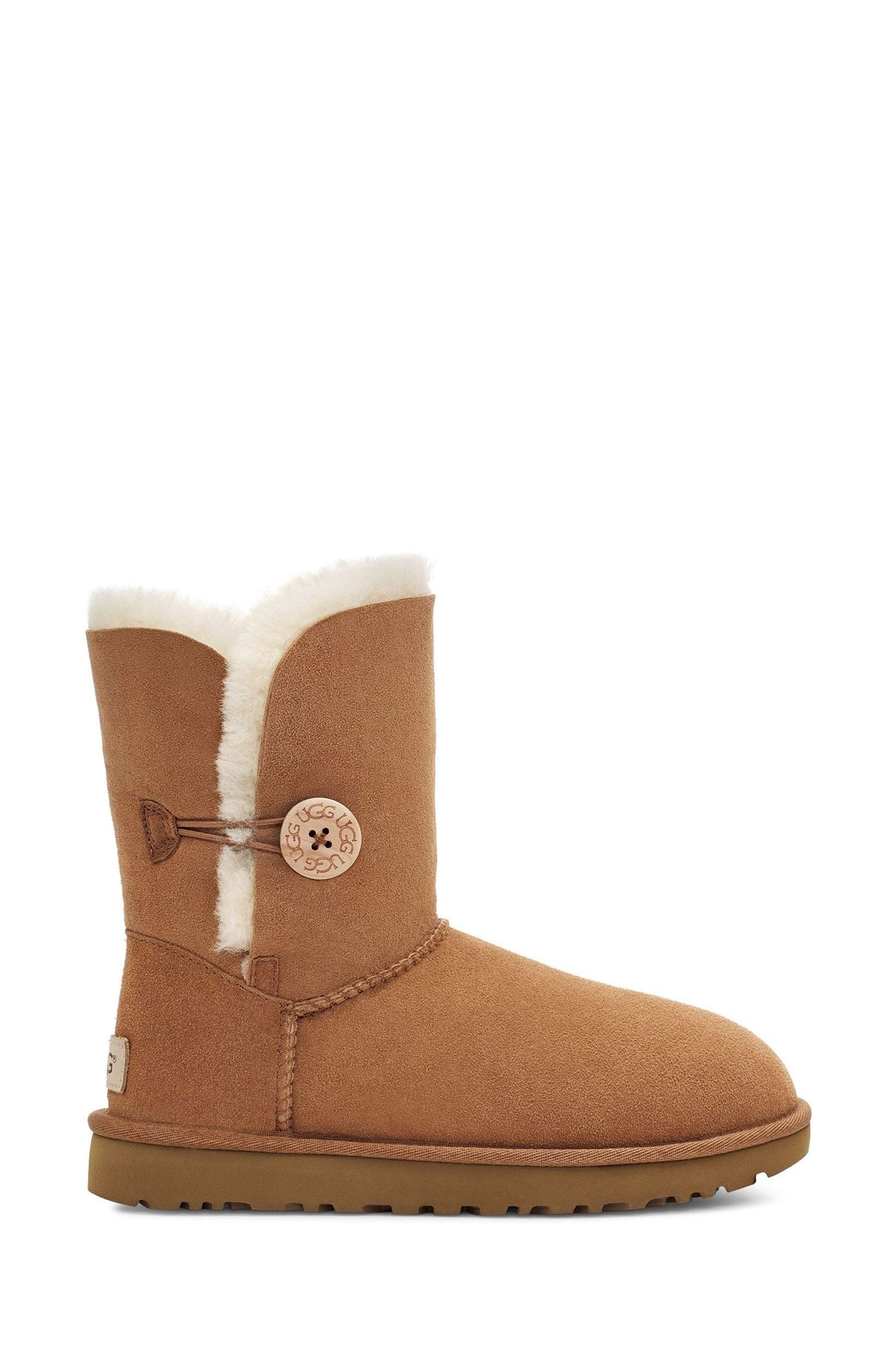 Buy UGG Brown Bailey Button II Boots from the Next UK online shop