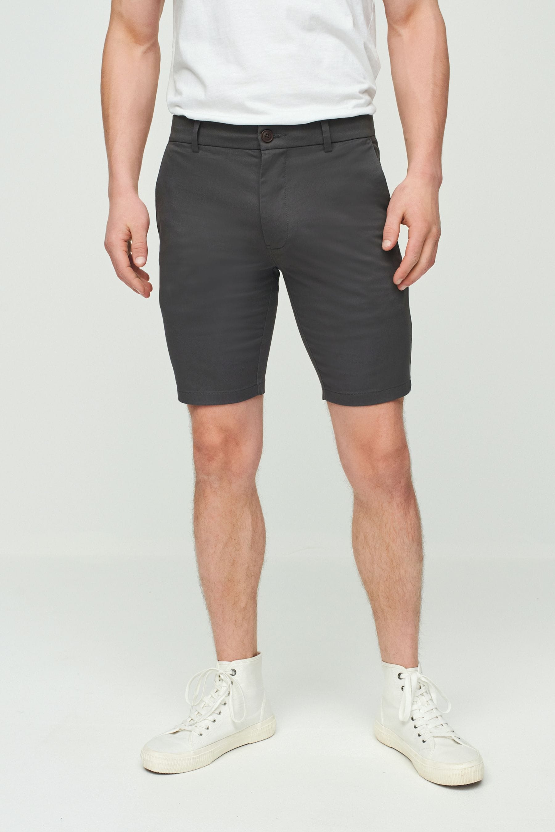 Stretch skinny clearance chino shorts