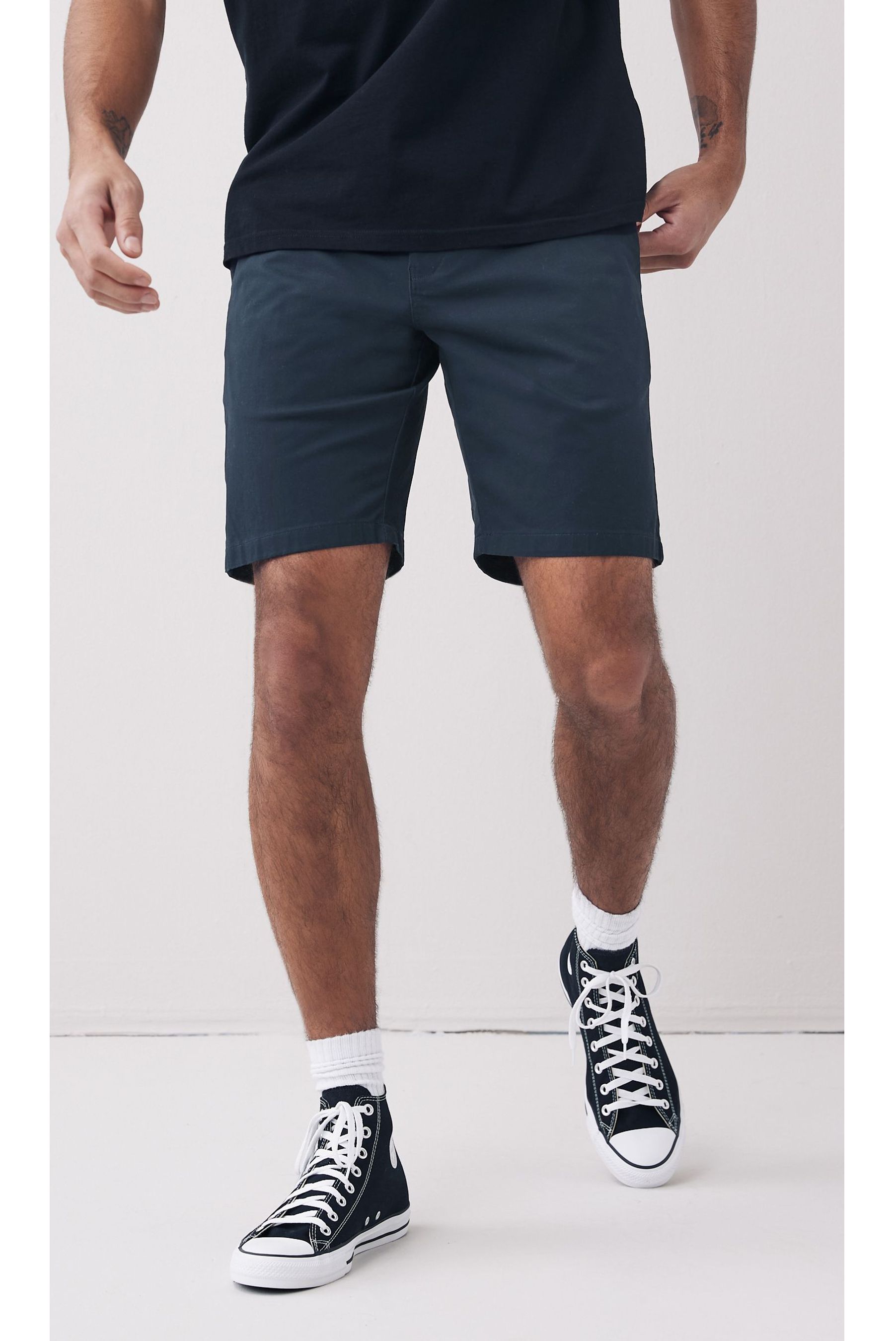 Slim chino shorts store mens
