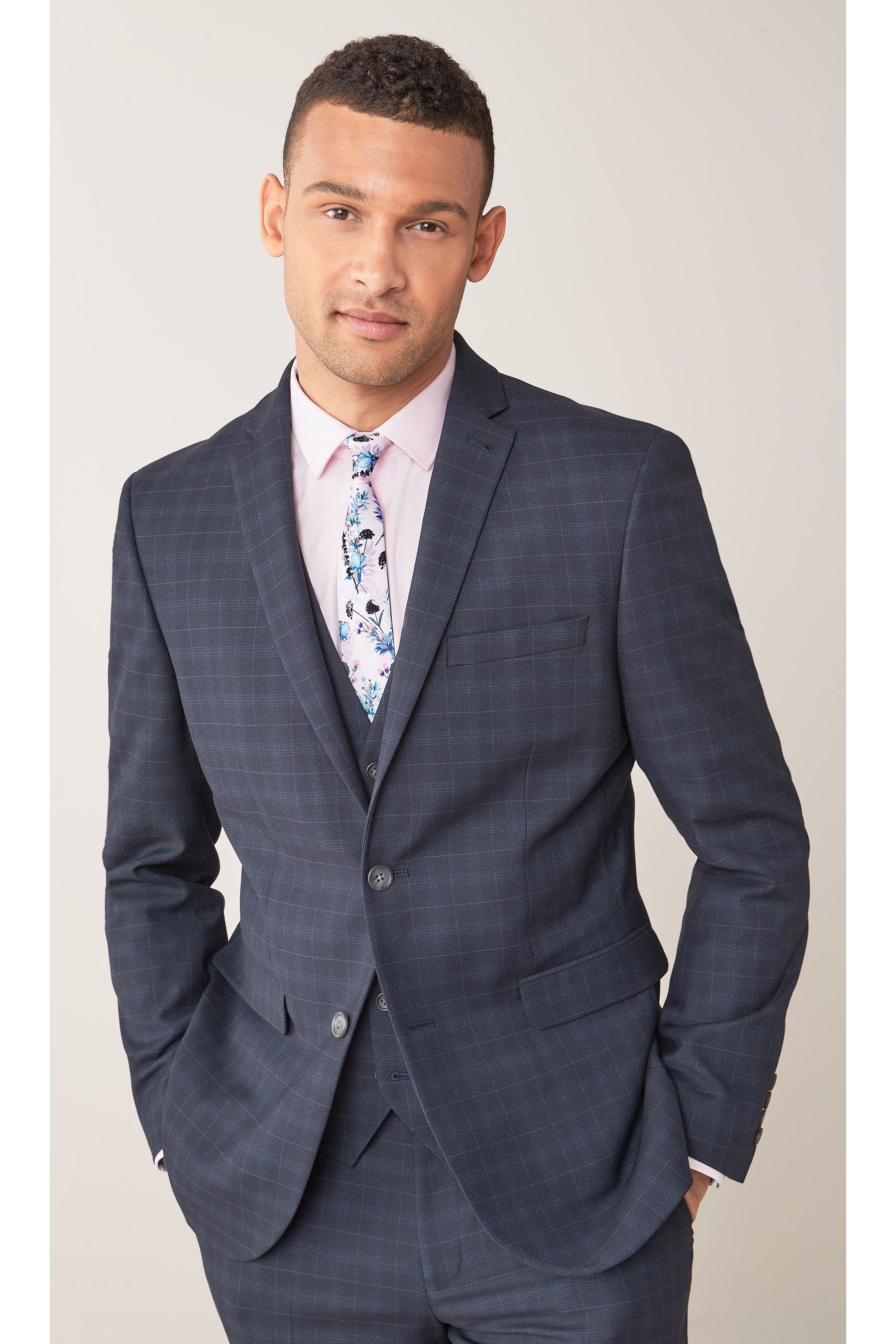 Buy Check Suit: Waistcoat from the Next UK online shop