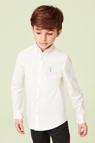 Buy White Long Sleeve Oxford Shirt (3-16yrs) from the Next UK online shop