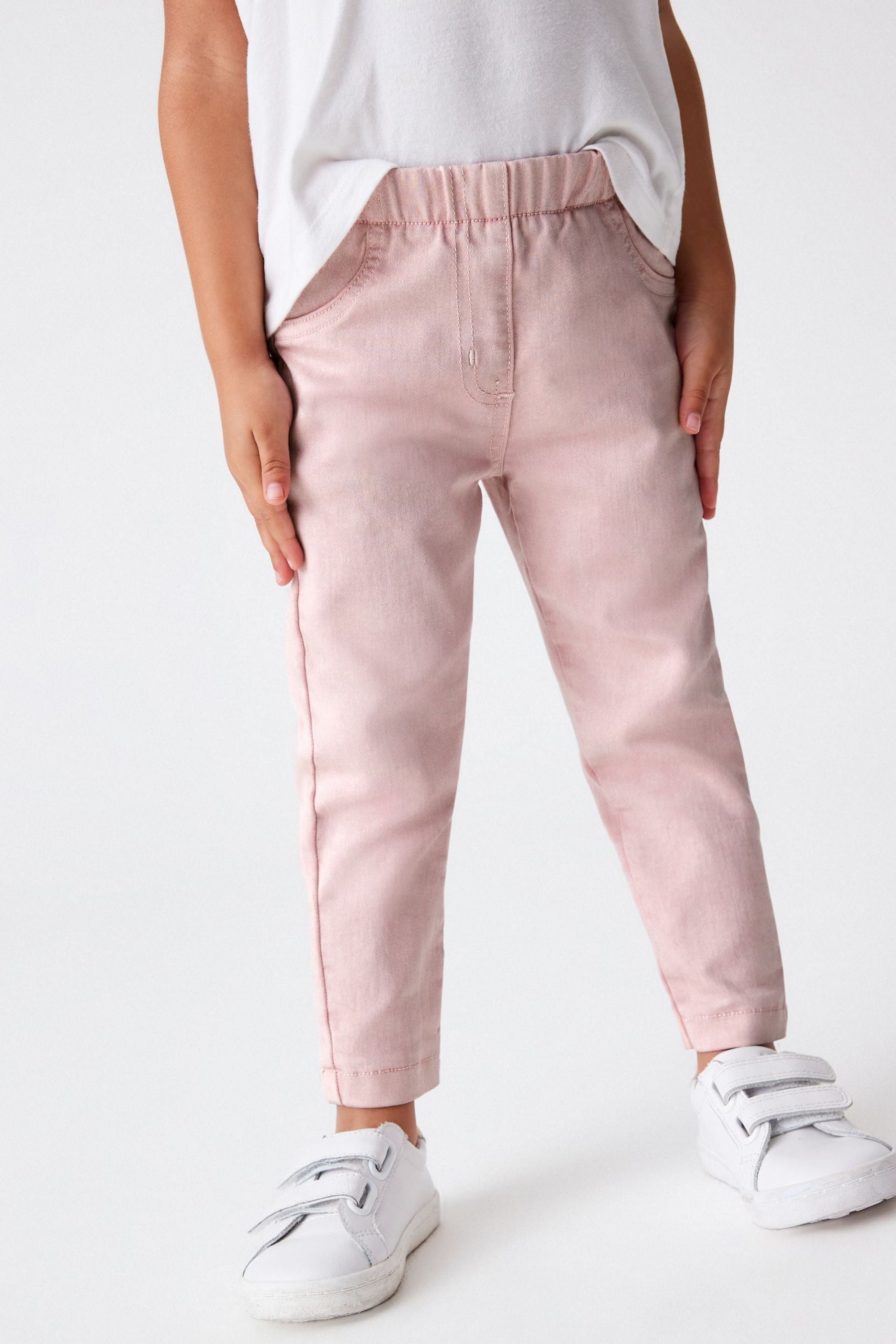 Pink jeggins shop