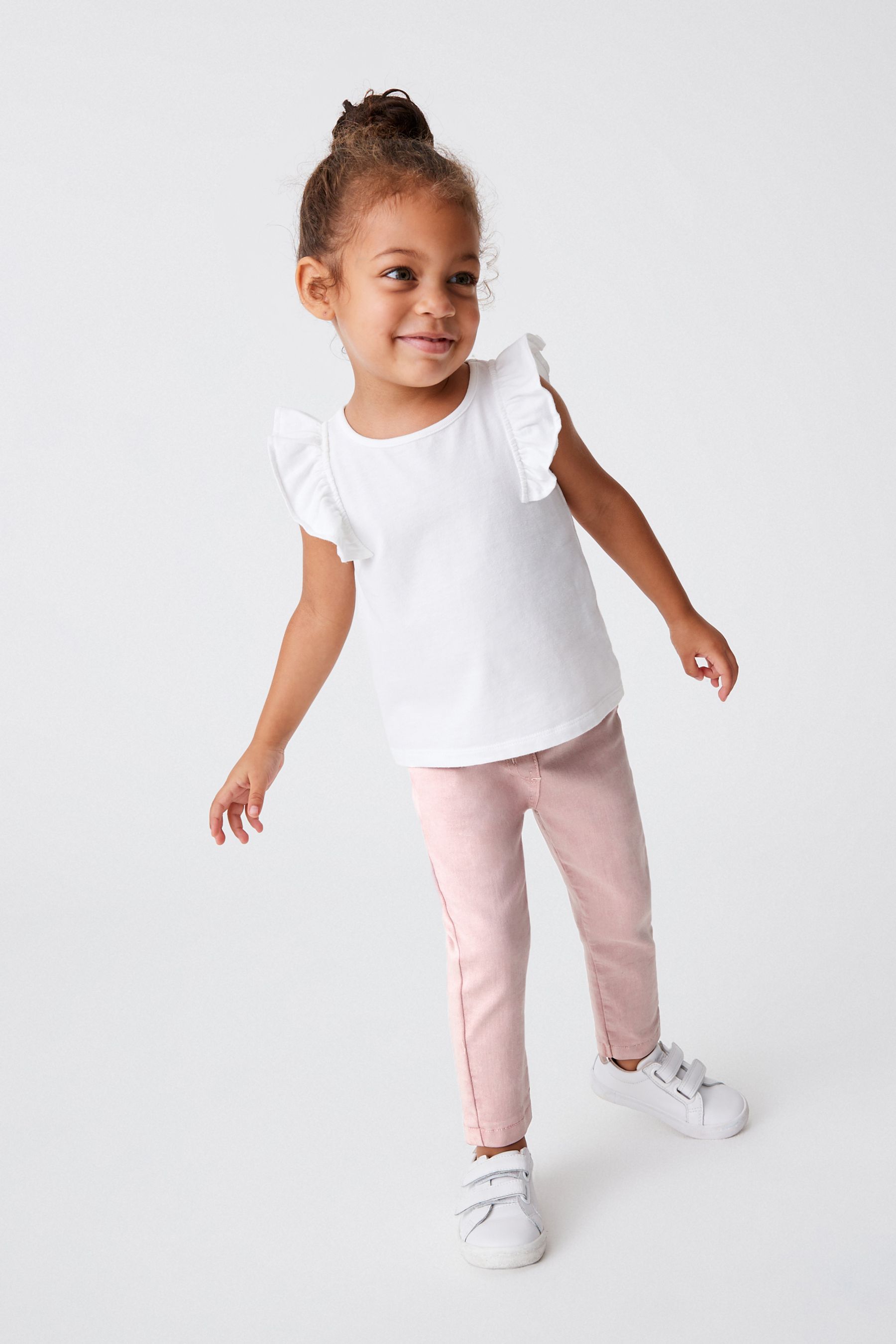 Baby pink jeggings shop