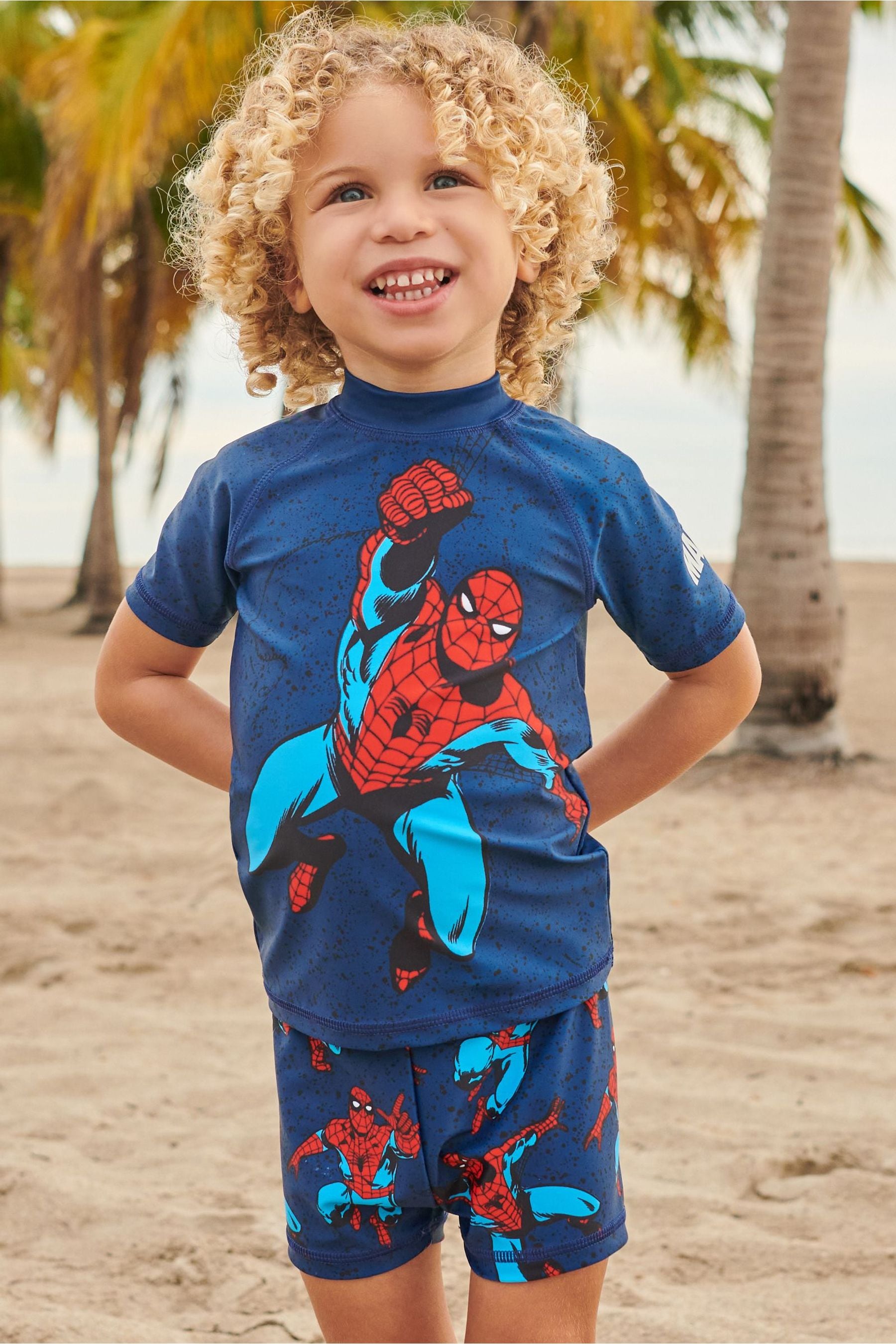 Spiderman swim shirt 2025