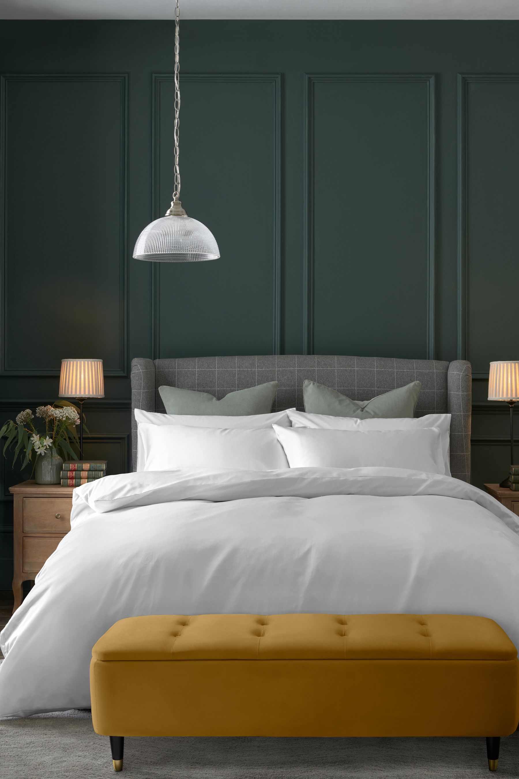 Buy White Collection Luxe 400 Thread Count 100 Egyptian Cotton