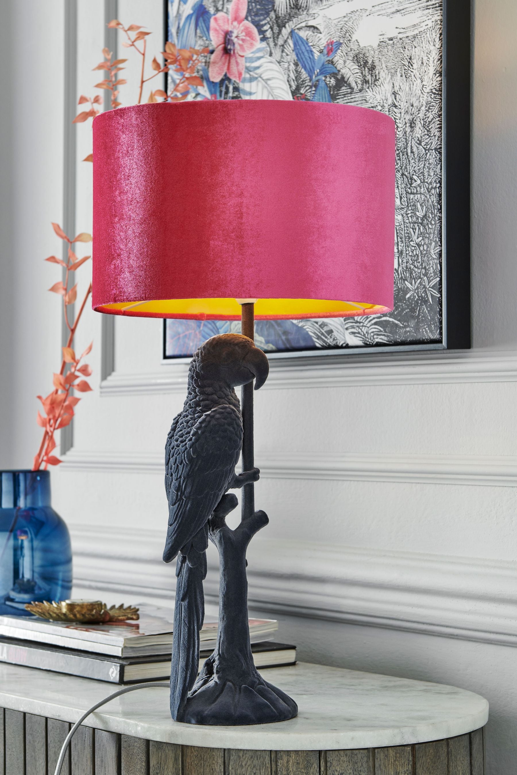 Buy Grey Perry Parrot Table Lamp from the Next UK online shop