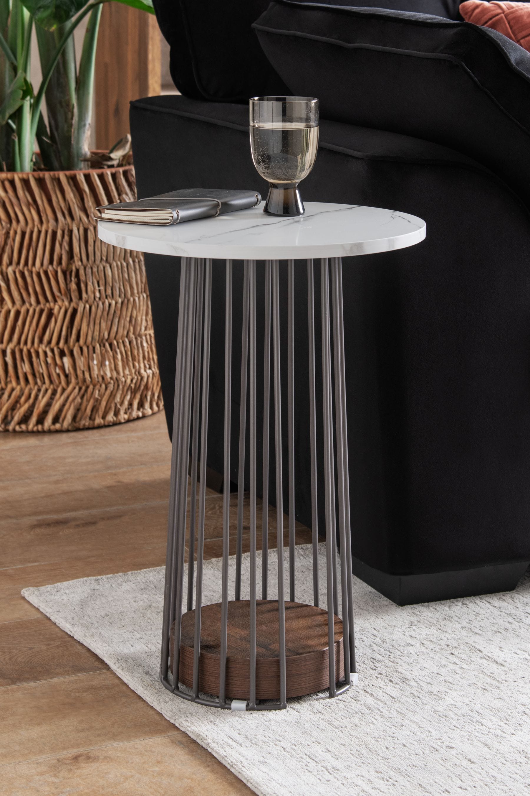 Next marble store side table