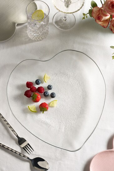 next.co.uk | Heart Shaped Glass Serve Bowl