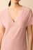 Blush Pink Modal Rich Premium V-Neck T-Shirt