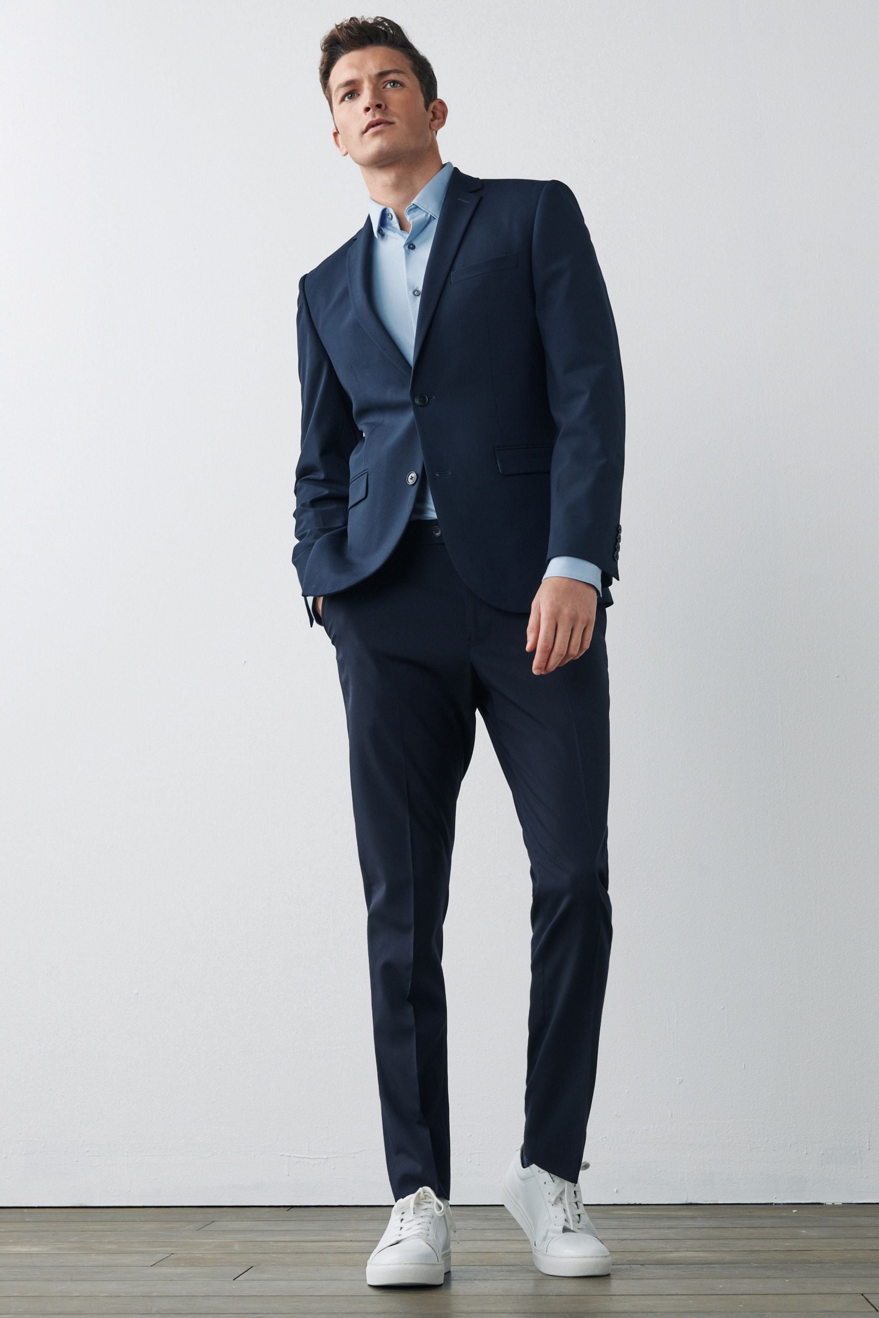 Next mens skinny suits sales