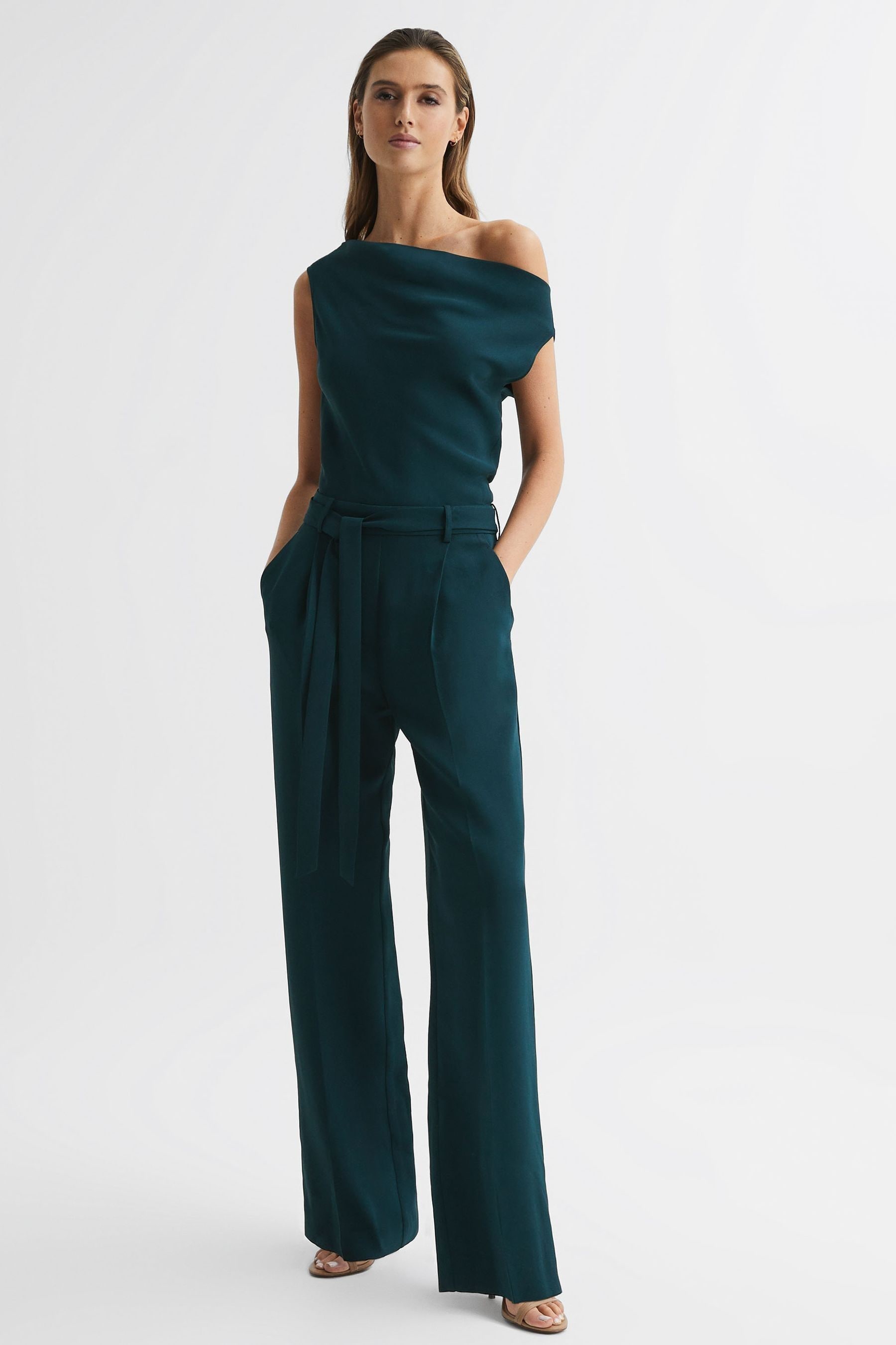 Next teal jumpsuit new arrivals