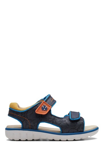 Clarks Blue Kids Multi Fit Trek Water Sandals