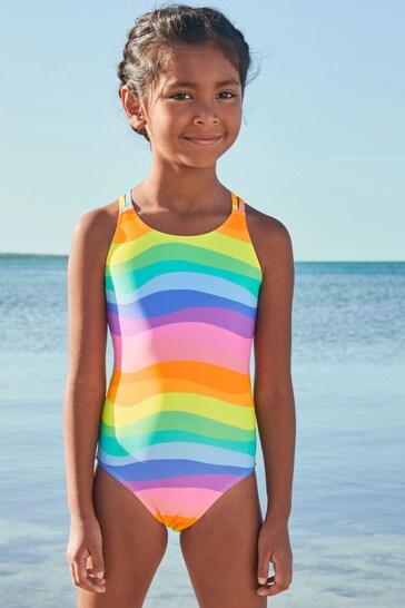 Multi Bright Swimsuit (3-16yrs)