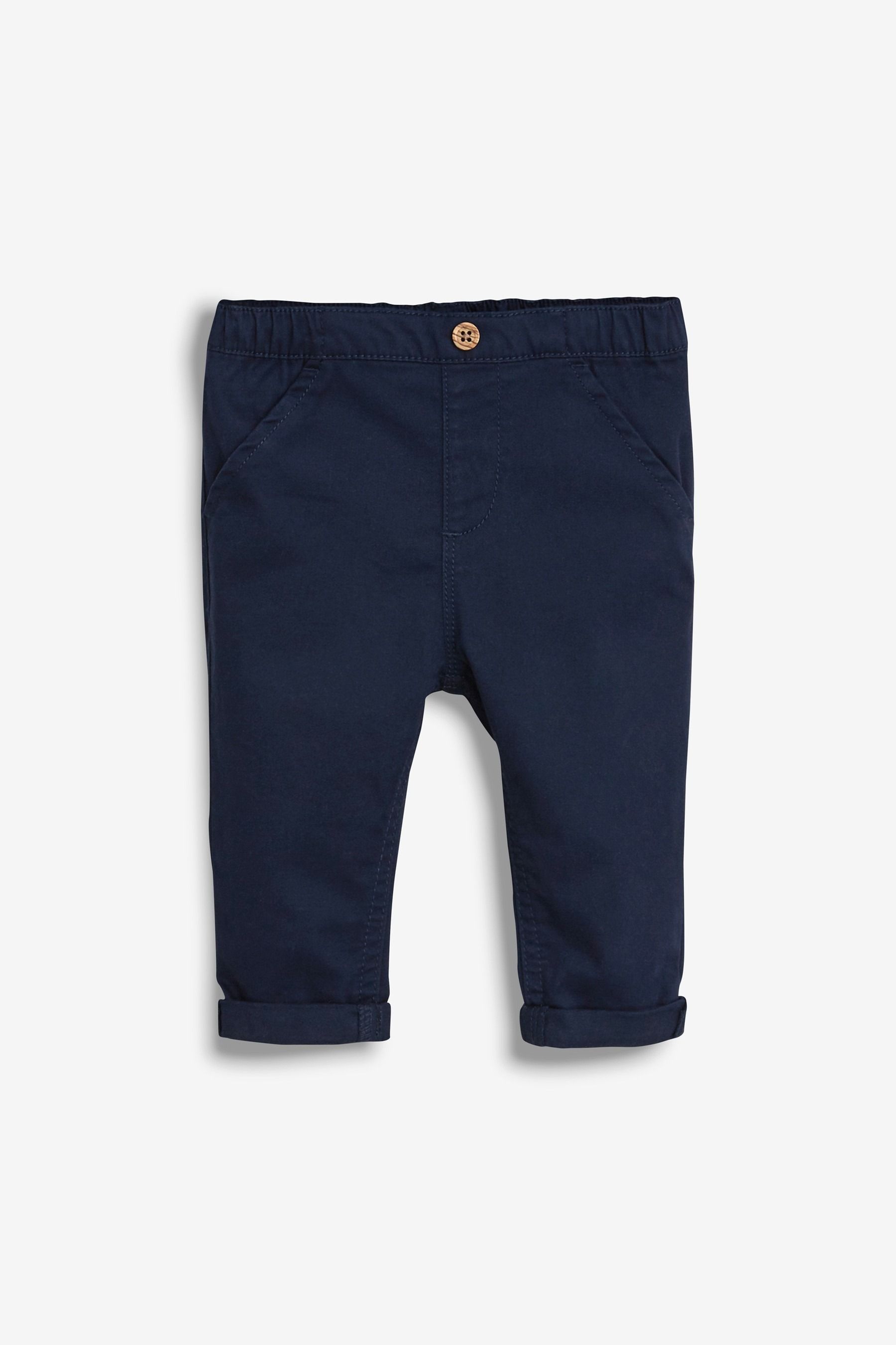 Buy Navy Blue Woven Baby Chinos from Next Ireland