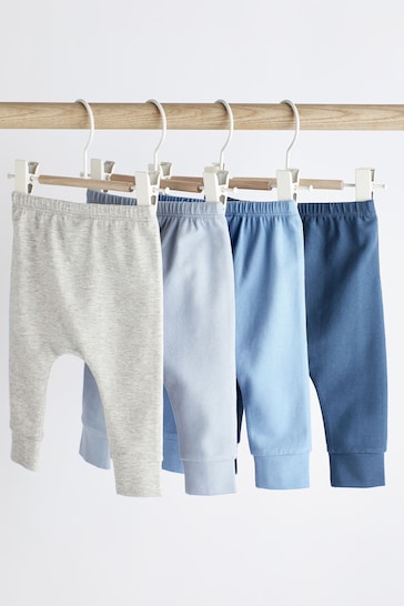 ausgeblichene Stretch-Jeans mit unbehandeltem Saum aus Bio-Baumwolle