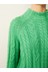 Green High Neck Cable Jumper
