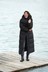 Black Emma Willis Long Padded Duvet Coat