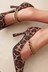Brown Leopard Print Forever Comfort® Chain Pointed Court Shoes