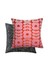 Orla Kiely Red Flower Stem Velvet Cushion
