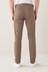 Brown Slim Fit Stretch Chino Trousers