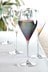 Paris Lustre Effect Set of 4 Red Wine Glasses