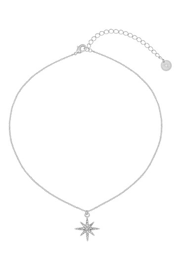 Caramel Jewellery London Silver Superstar Necklace